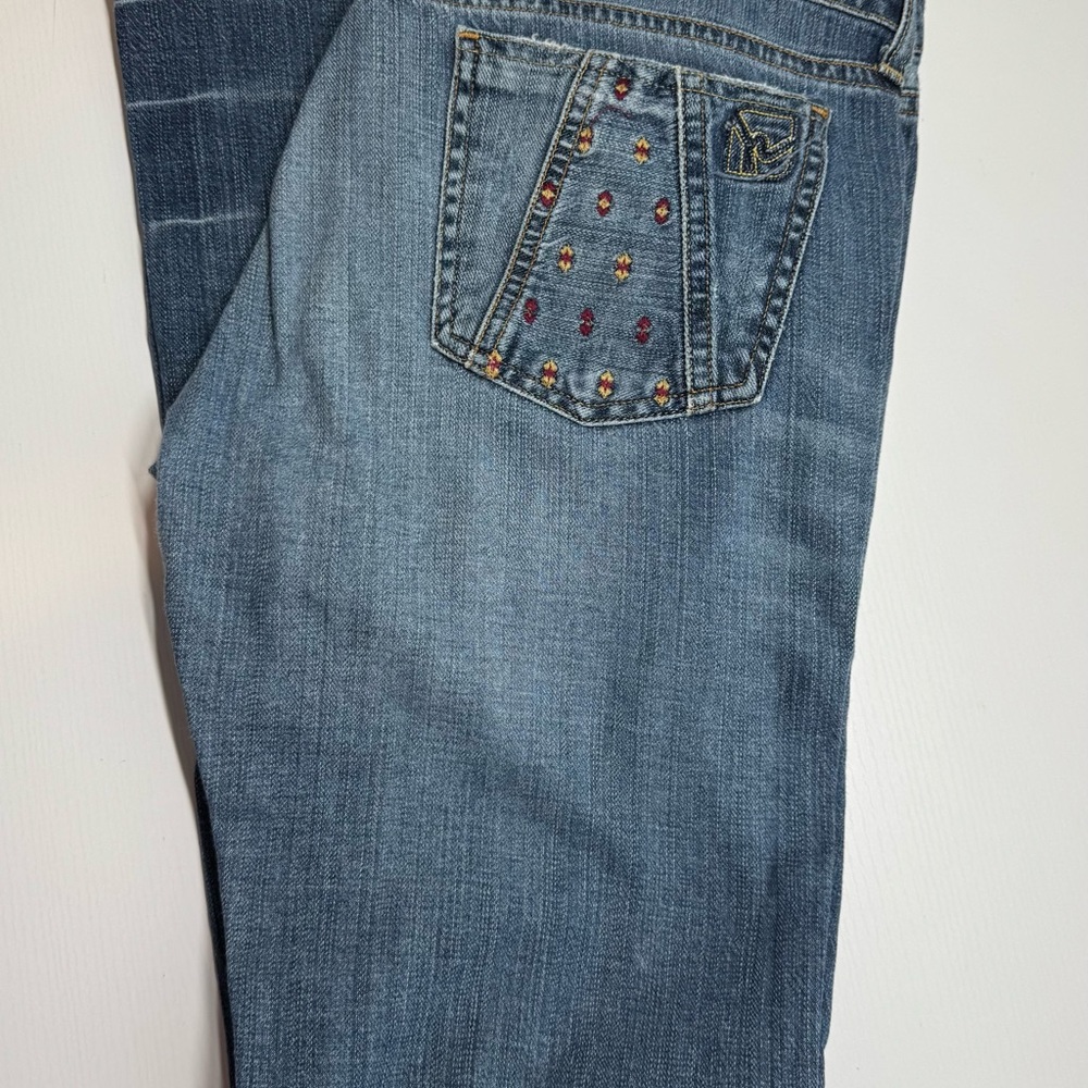 Citizens Of Humanity Distressed Blue Boot Cut Jeans